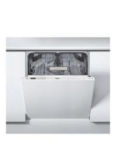 Whirlpool Wio3T1236Pe Built-In 14-Place Dishwasher - White